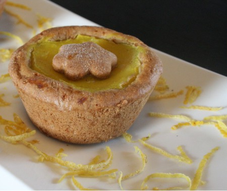 Dolce forno con crema di limone e zenzero
